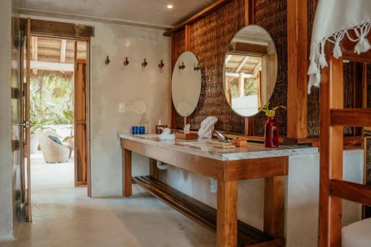 DOUBLE GARDEN VIEW Room, Pocna Tulum Hote, Beach Clubs & Restaurants, Cancun Area