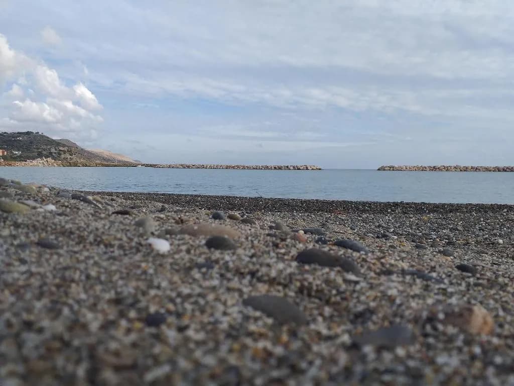 Beach, Xristina's Apartments, Crete