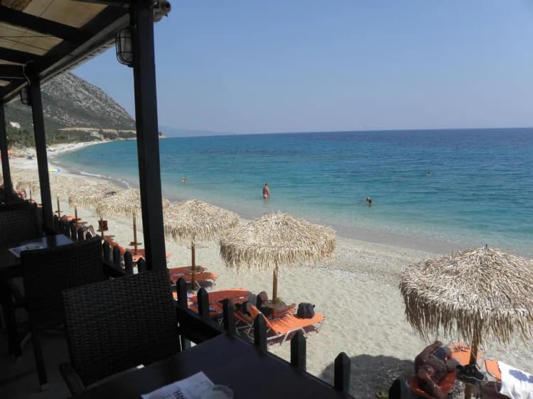 Beach, Riviera Hotel, Kefalonia, Kalamata