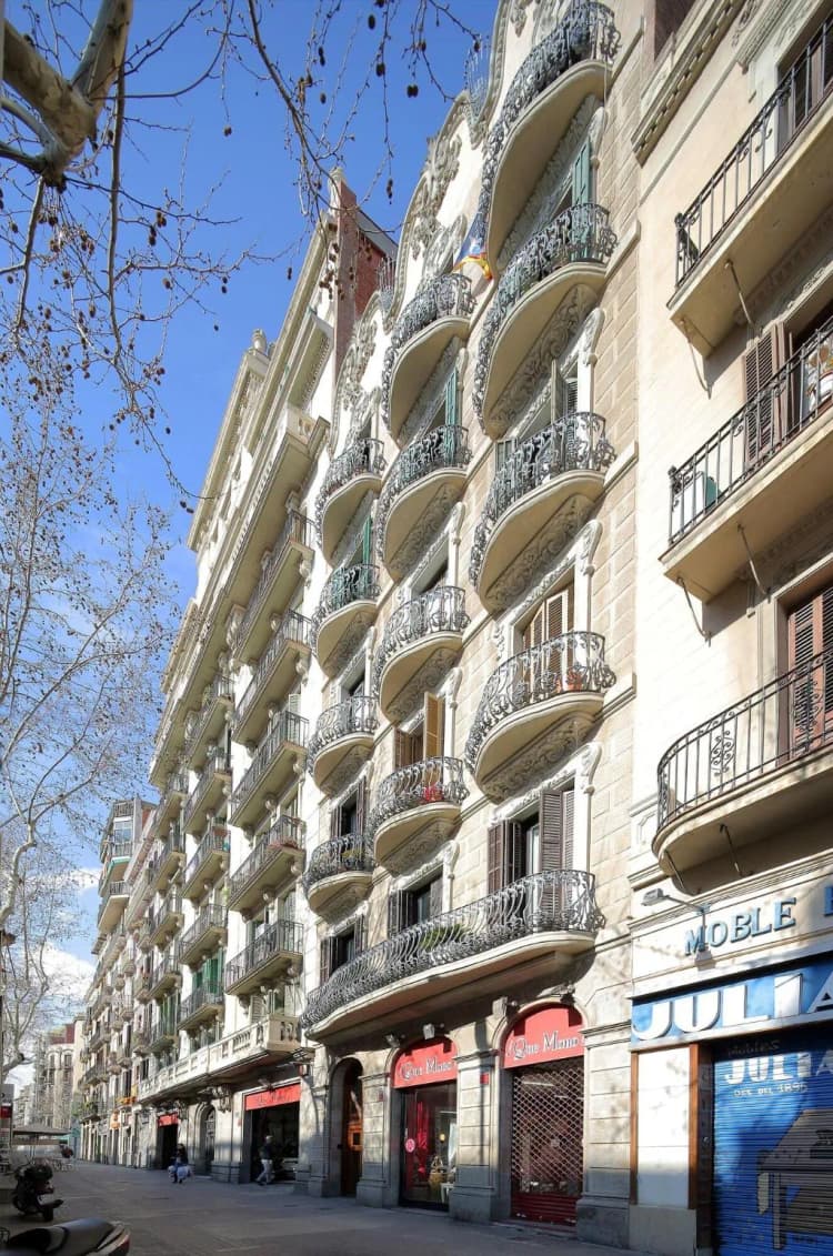 General view, Hostal Balkonia, Barcelona