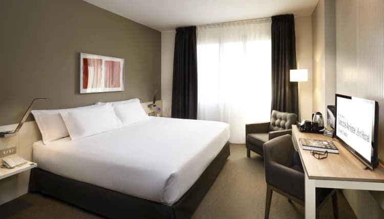 DOUBLE SINGLE USE STANDARD Room, Sercotel Amister Art Hotel, Barcelona