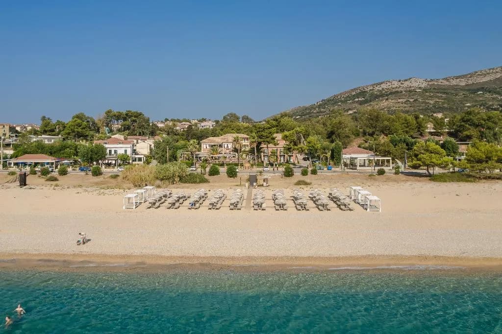 Beach, Makis Hotel, Kefallinia