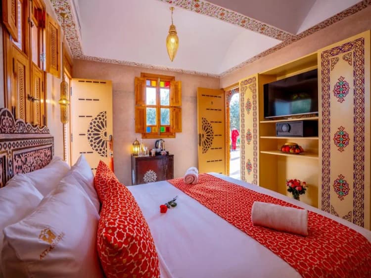 DOUBLE DELUXE ONE BED Room, Atlas Castle, Marrakech