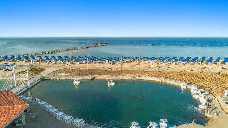 Beach, Albatros Makadi Resort, Red Sea Riviera