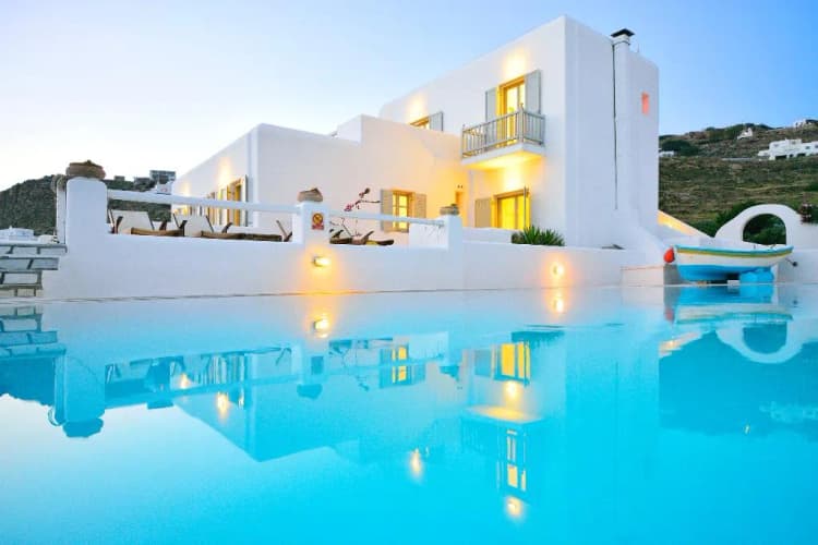 General view, Paolas Beach, Mykonos