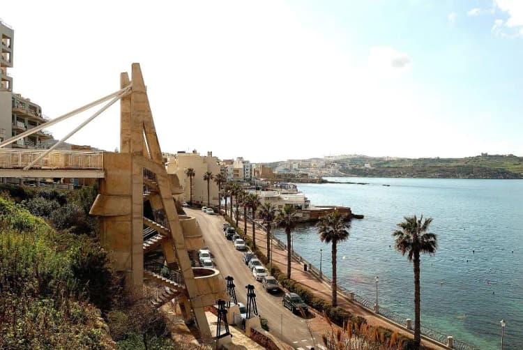 Beach, Tarona Guesthouse, Malta