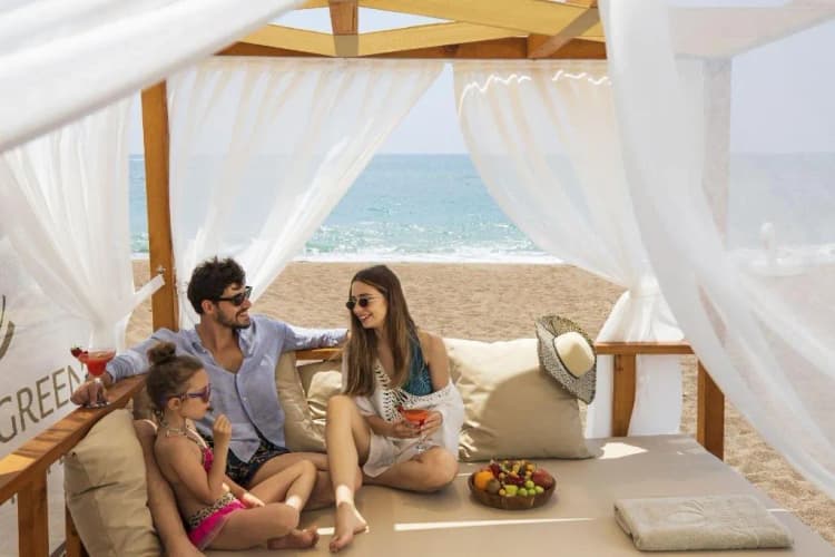 Beach, Elysium Green Suites, Antalya