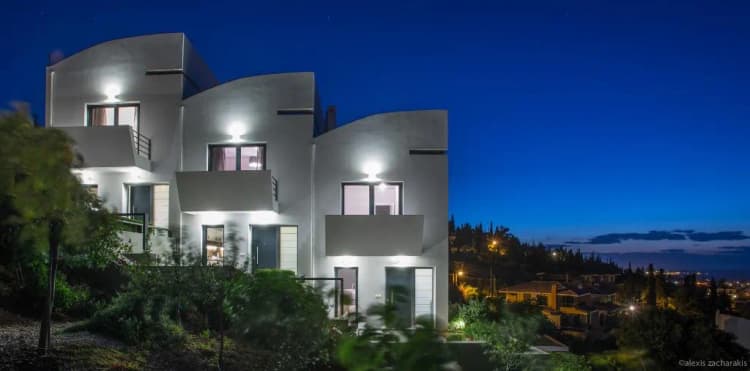General view, Melissi Villas, Athens
