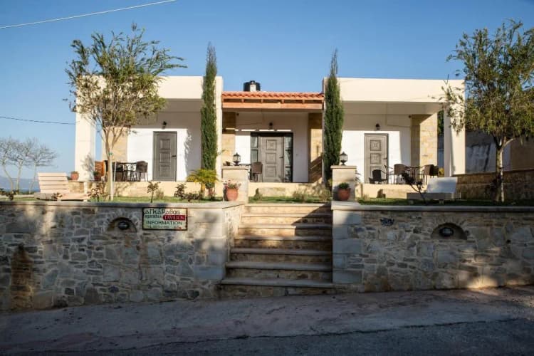 General view, Agarathos, Crete
