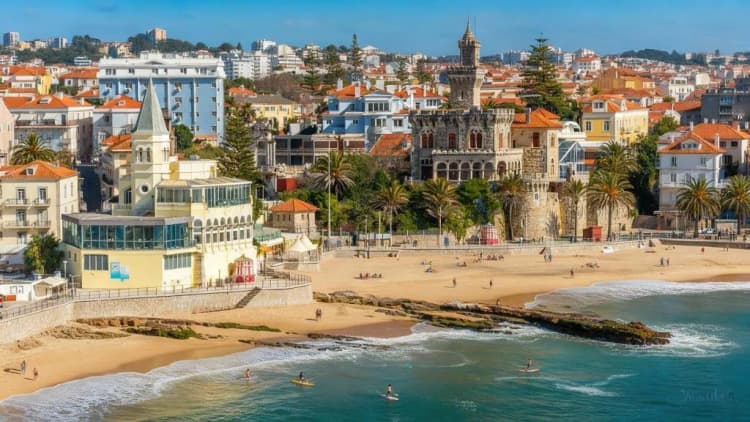 Beach, Sao Mamede Estoril Hotel, Lisbon