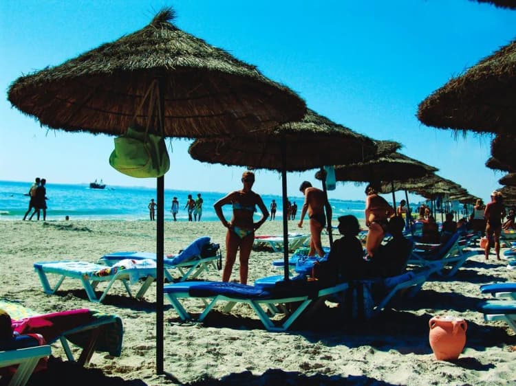 Beach, Caribbean World Mahdia, Tunisia