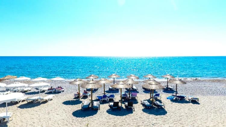 Beach, Katikies, Rhodes