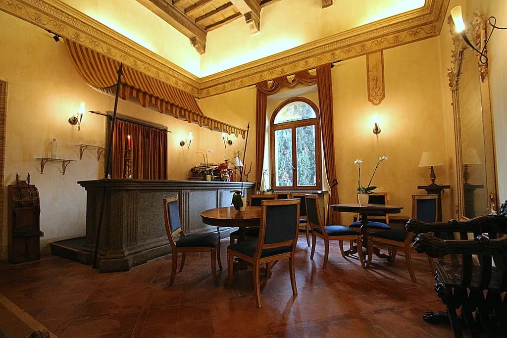 Bar, Castello della Castelluccia, Rome