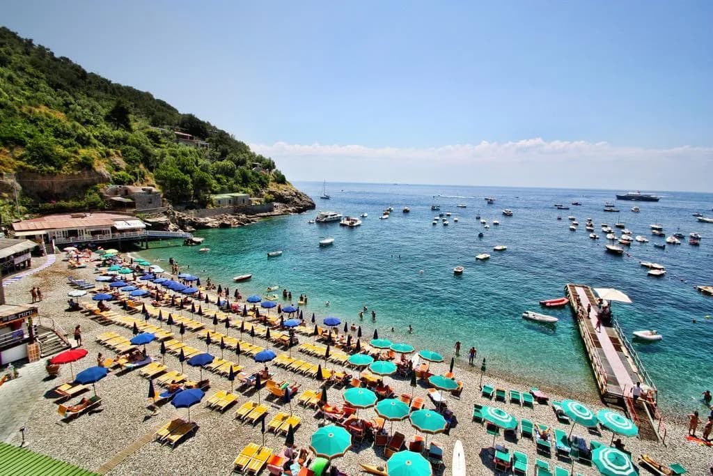 Beach, La Certosa Hotel, Naples