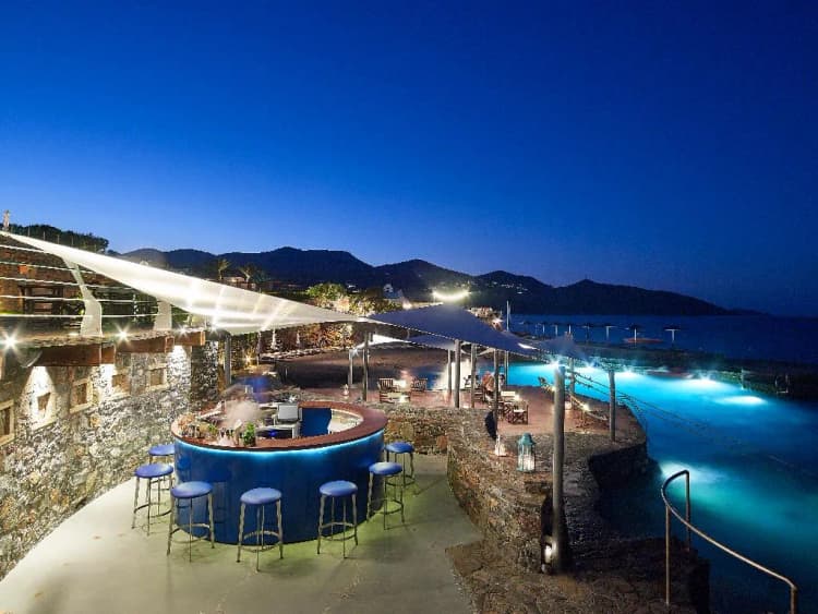 Bar, St Nicolas Bay Resort Hotel & Villas, Crete