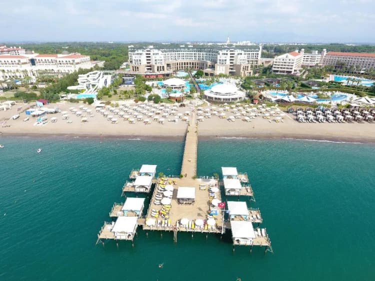 Beach, Kaya Palazzo Golf Resort, Antalya