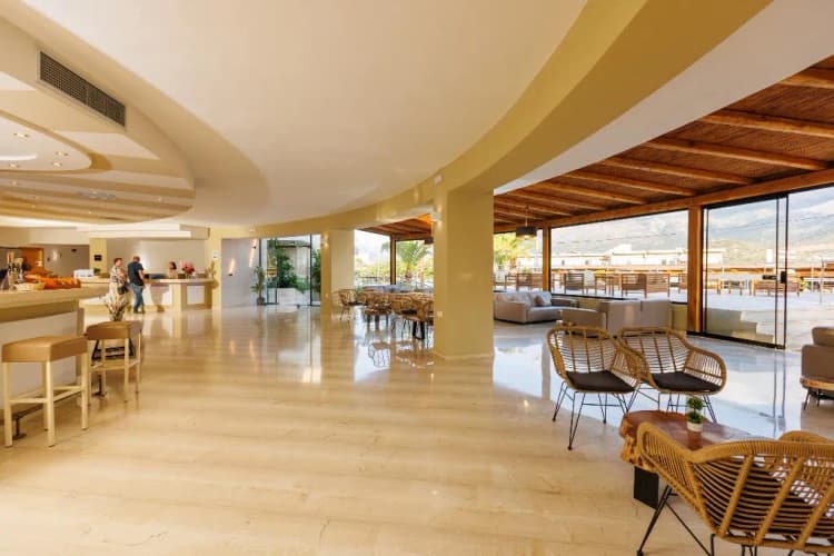 Bar, Malia Bay Beach Hotel & Bungalows, Crete