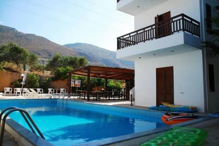 General view, Sirocco Apartments, Crete