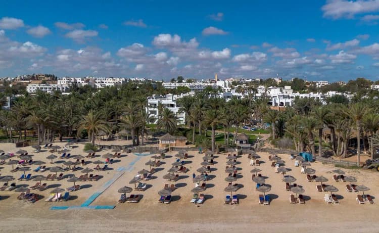 Beach, Odyssee Resort Thalasso & Spa Zarzis, Tunisia