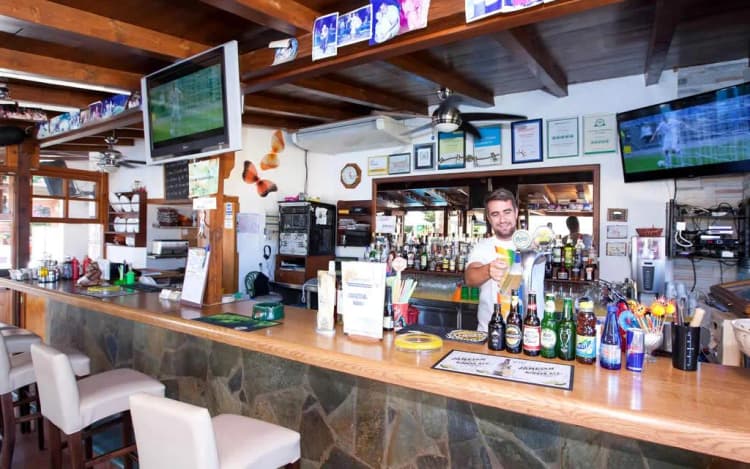 Bar, Sunrise Apartments, Crete