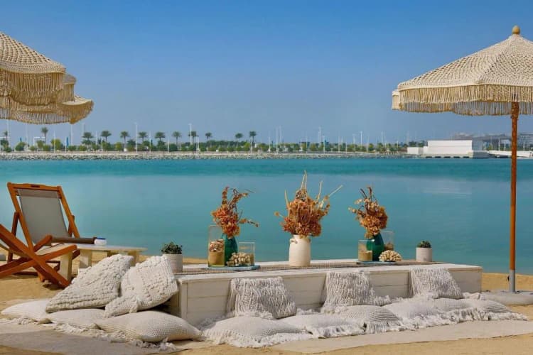 Beach, Westin Mina Seyahi Beach Resort & Marina, Dubai