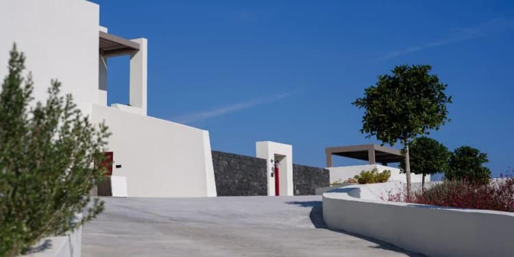 General view, Potnia Theron Suites, Santorini