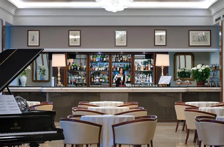 Bar, Continental Terme Hotel, Venice