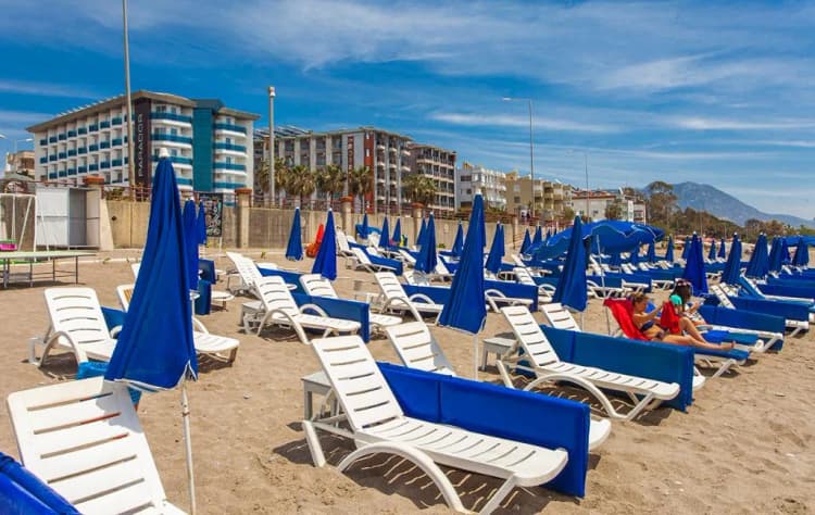 Beach, Parador Beach Hotel, Antalya