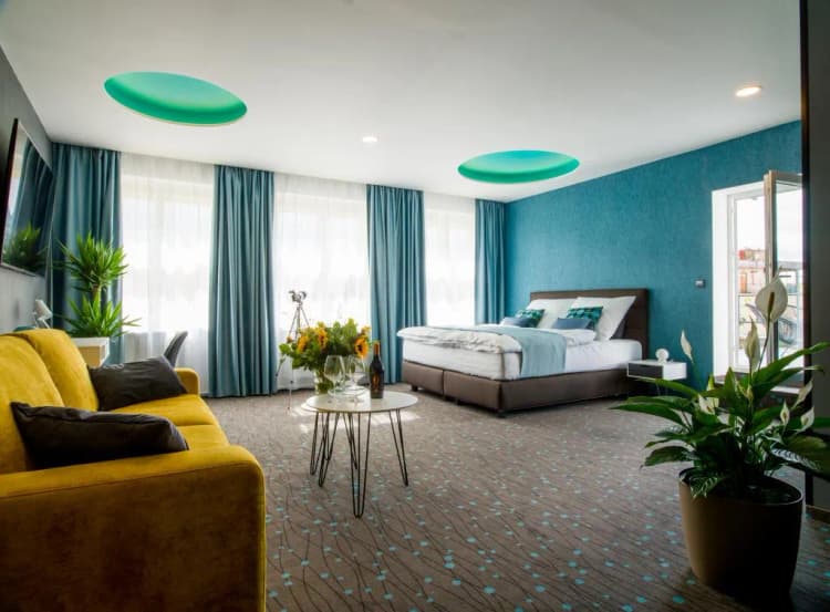 APARTMENT DELUXE WITH TERRACE Room, Rooftop Planet Prague Hotel, Prague