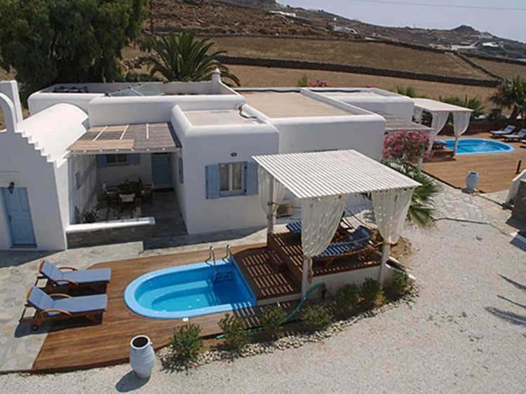 Double or Twin WITHOUT BALCONY Room, Zephyros Hotel, Mykonos