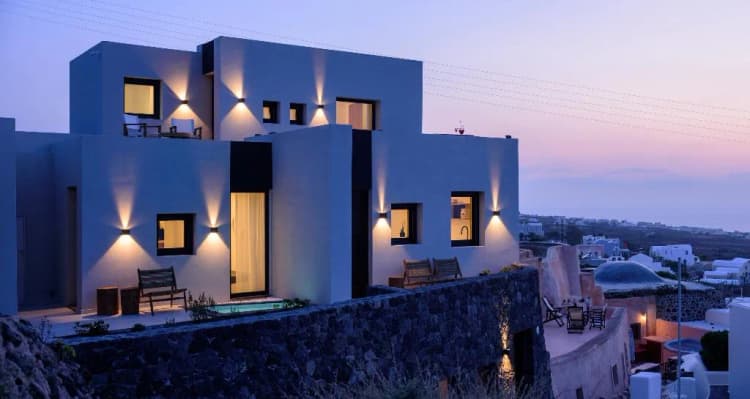 General view, Ryolithos Suites, Santorini