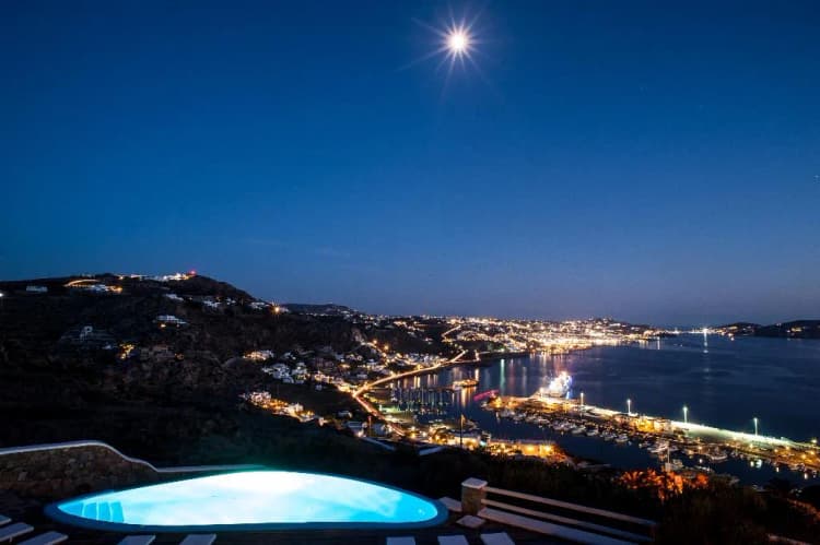 General view, Aeri Villas, Mykonos