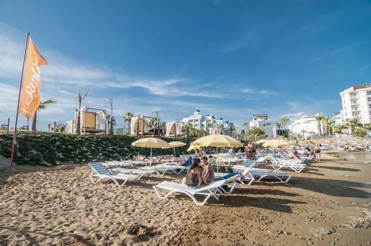 Beach, Kolibri Hotel, Antalya