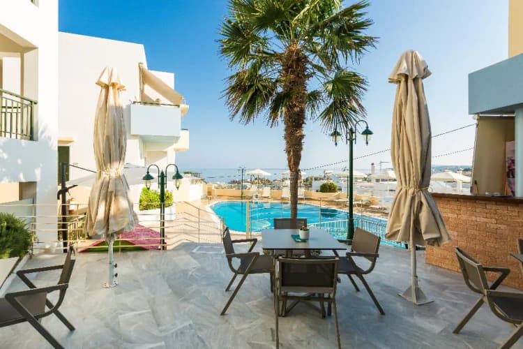 Bar, Radamanthys Apartments, Crete