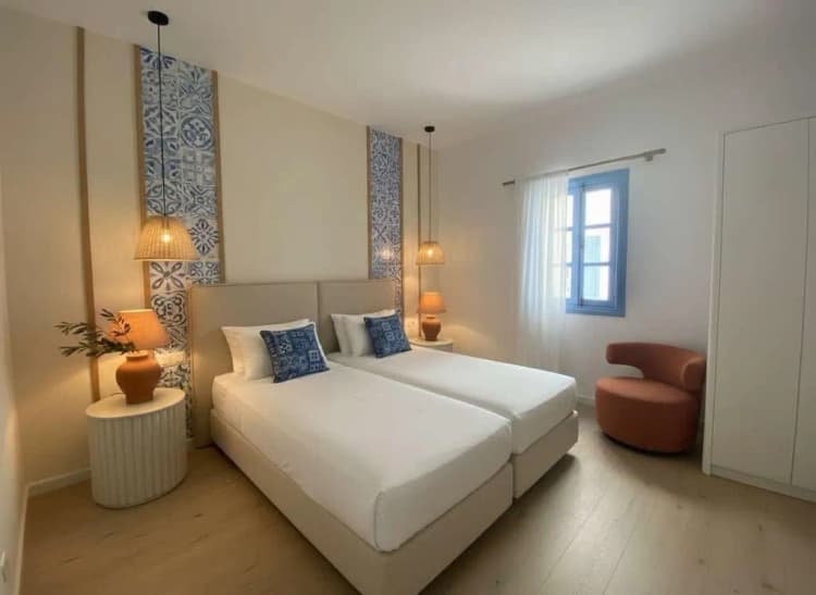 Double or Twin ONE BEDROOM ONE BATHROOM Room, White Pearl Villas, Santorini