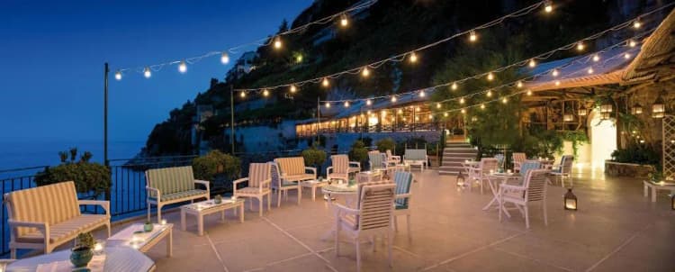 Bar, Hotel Santa Caterina, Naples