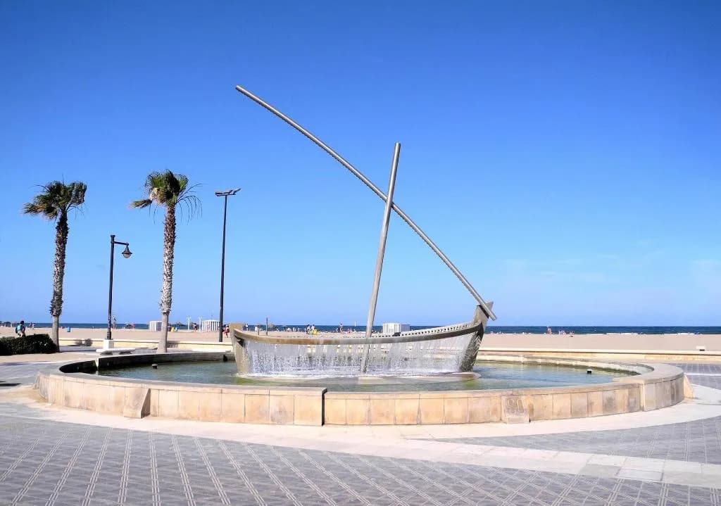 Beach, Hostal Cama Del Mar, Valencia