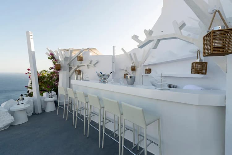 Bar, Canaves Sunday, Santorini