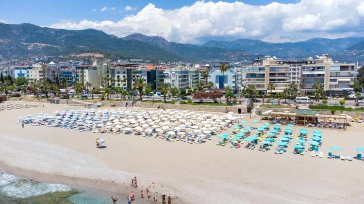 Beach, Oba Star Hotel & Spa, Antalya