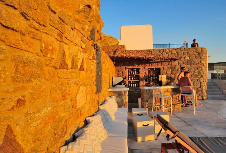 Bar, Mykonos Beach, Mykonos