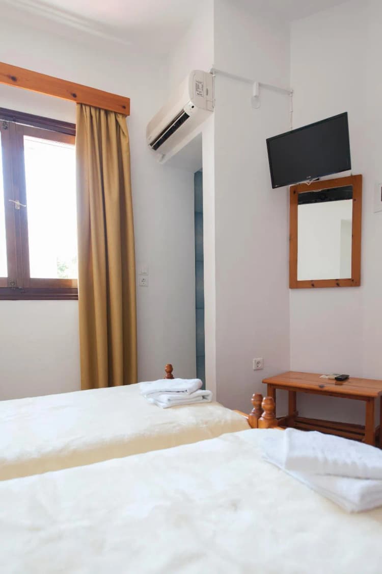 DOUBLE SINGLE USE STANDARD Room, Stavros Pension, Rhodes