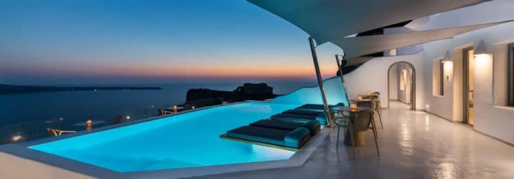 General view, Maregio Suites, Santorini