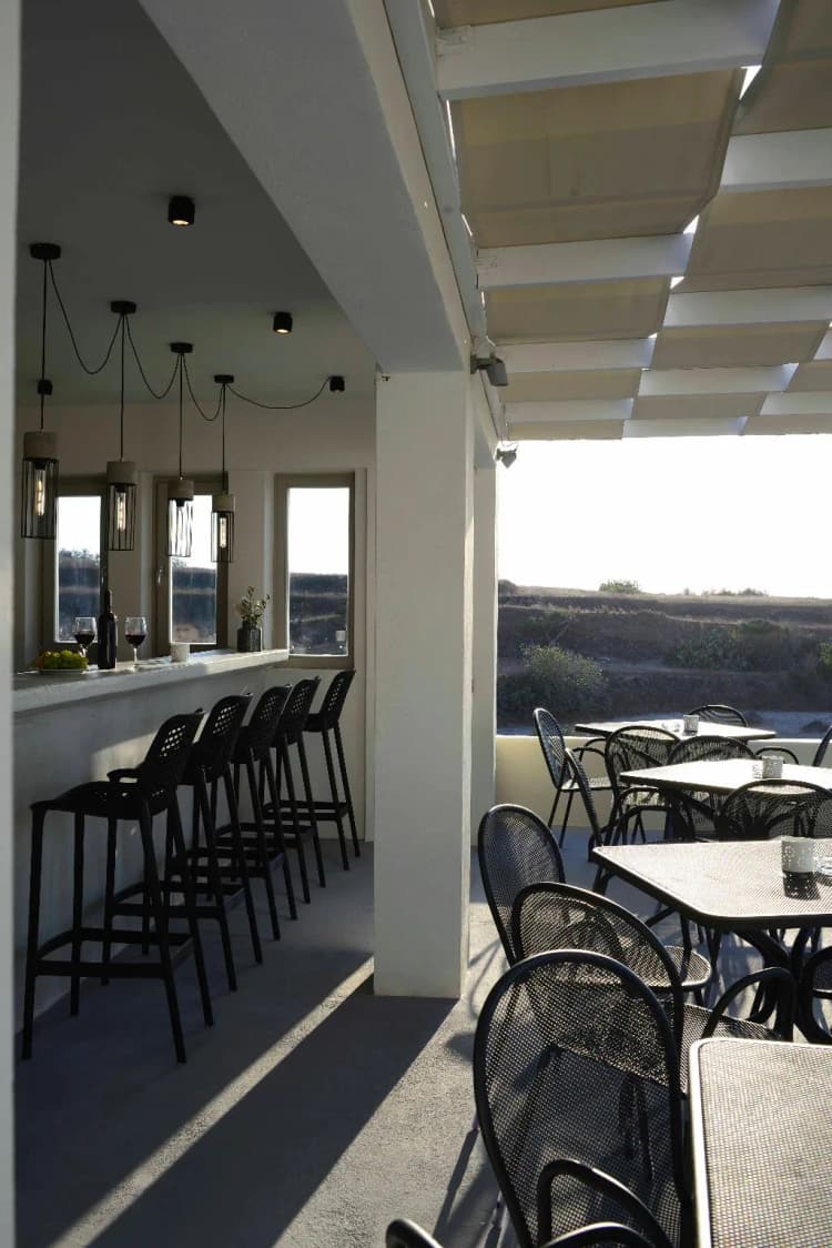 Bar, Aplai Dome, Santorini