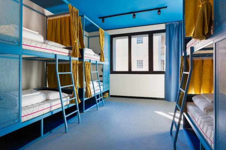 Bed in dormitory CAPACITY 6 WITH SHARED BATHROOM Room, CX Naples Centrale, Naples