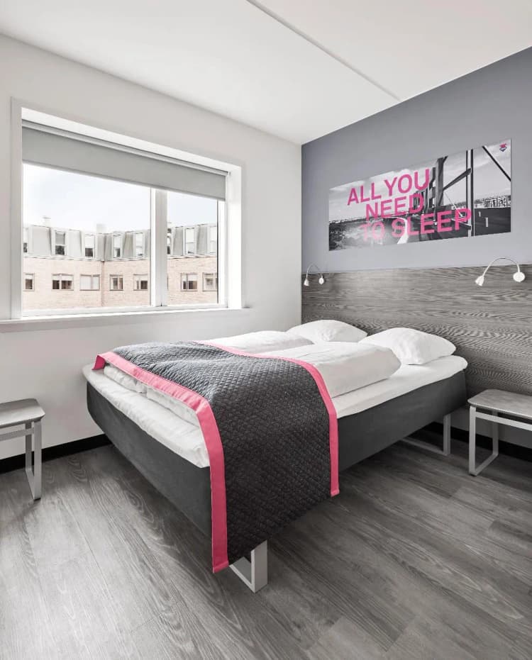 Double or Twin DELUXE Room, Cabinn City, Copenhagen