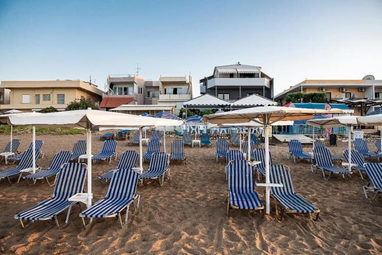 Beach, Lia Apartments, Crete