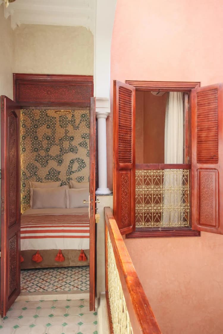 DOUBLE DELUXE ONE BED Room, Riad Marrakech Doors, Marrakech