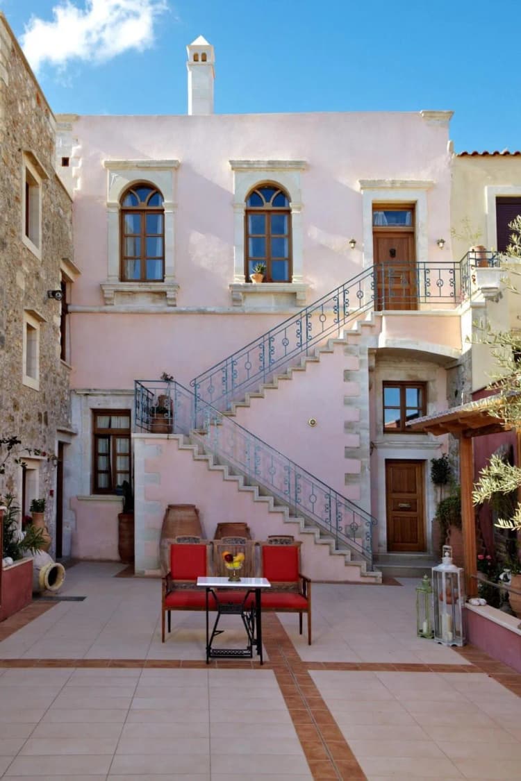 General view, Casa dell' Aristea, Crete