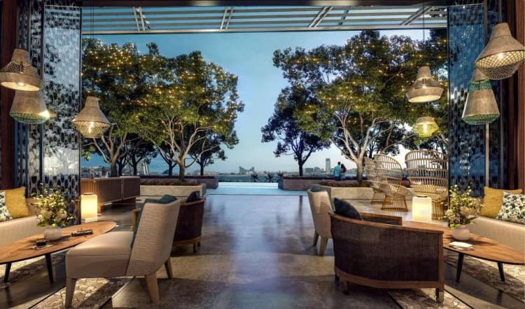 Bar, Address Beach Resort, Dubai