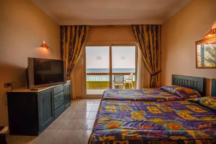 FAMILY ROOM SEA VIEW Room, Eurotel Palm Beach Resort, Red Sea Riviera